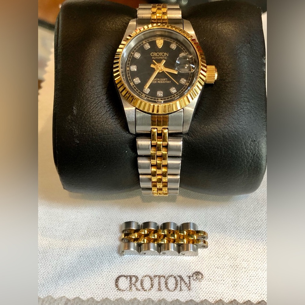 Croton Automatic Diamond Ladies Watch